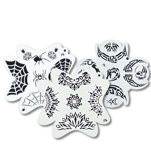 PK FRISBEE Face Painting Stencils Bundle | Pick Three or More Stencils and Save