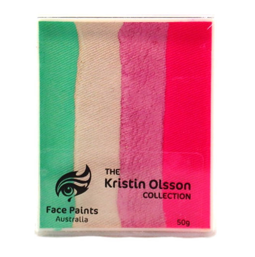 Face Paints Australia - Combo Cake by Kristin Olsson | CORAL REEF  50gr  (SFX - Non Cosmetic)