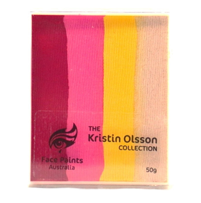 Face Paints Australia  - Combo Cake by Kristtn Olsson |  ROSEY MAPLE 50gr