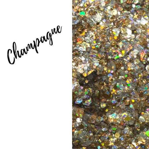 Festival Glitter | Chunky Glitter Gel - Champagne Gold - 1.2 oz