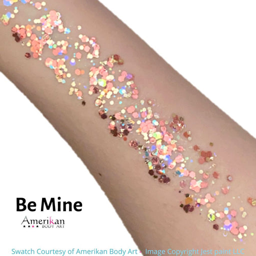Pixie Paint Face Paint Glitter Gel - Be Mine - Small 1oz