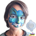 TAP 016 Face Painting Stencil - Organic Scales