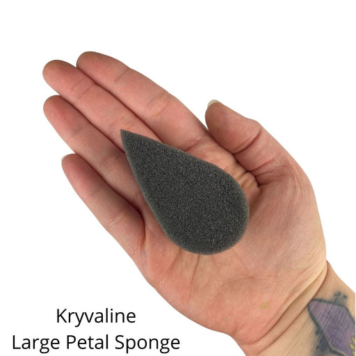 Kryvaline | High Density SOFT Sponge -  Black - LARGE Petal