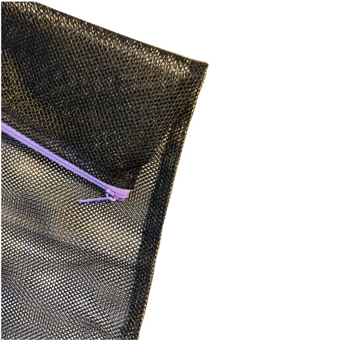 ART FACTORY | NEW Black Mesh Bag for Sponges - with attached Carabiner
