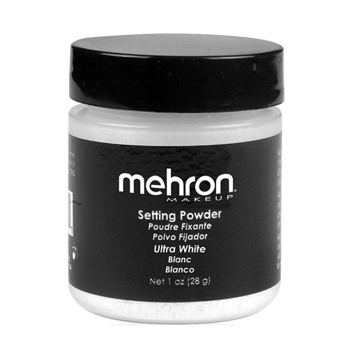 Mehron | UltraFine Setting Powder - Ultra White - 1oz