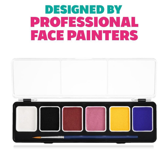 Cameleon 12 Color Face Paint Palettes - Base (10 gm)