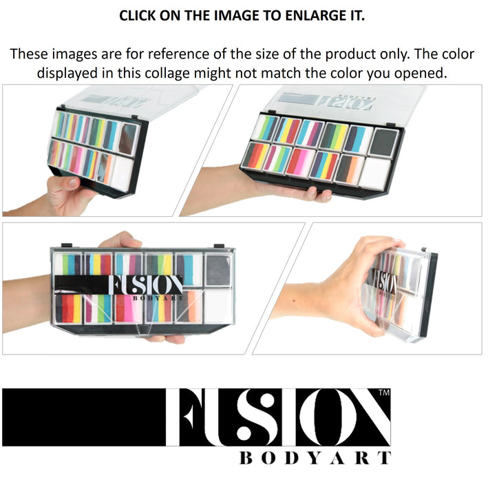 Fusion Body Art  | Spectrum Face Painting Palette | Carnival Kit