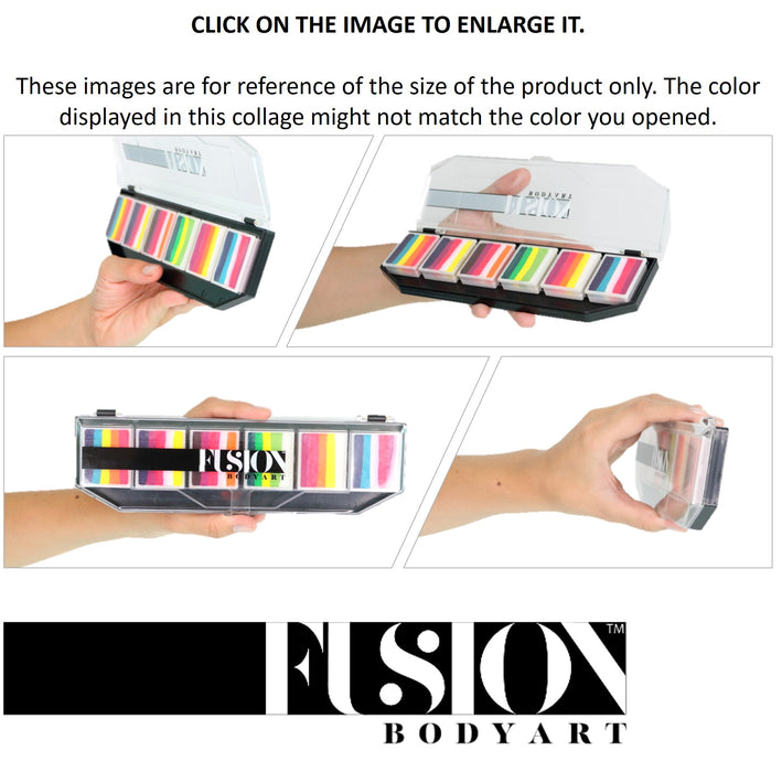 Fusion Body Art  | Spectrum Face Painting Palette | Rainbow Splash