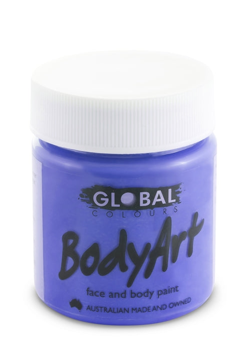 Global Body Art Face Paint - Liquid Purple 45ml