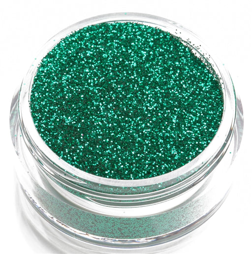 Glimmer Body Art Face Paint Glitter Jar - Green - 7.5gr