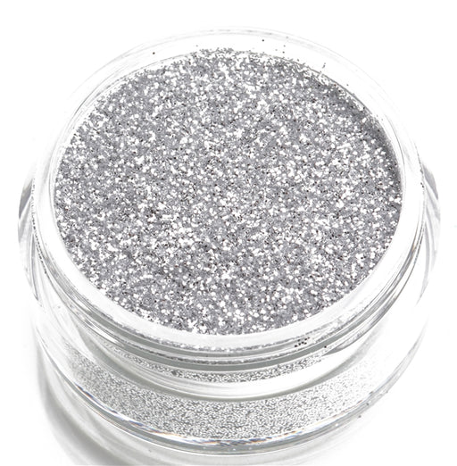 Glimmer Body Art Face Paint Glitter Jar - Silver - 7.5gr