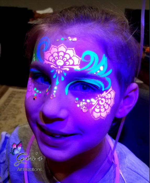 TAP 083 Face Painting Stencil - Henna Crown