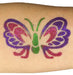 GLIMMER BODY ART | 150 Glitter Tattoo Stencils with 3 Design Sheets - GLAM ROCK SET