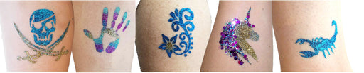 Glimmer Body Art - Glitter Tattoo Body Glue - 10ml Lip Gloss Tube #12