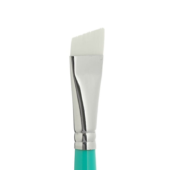 Global Colours | Face Painting Brush - Springback Brush by Julie Tattam -  3/4 Inch SHORT Angle