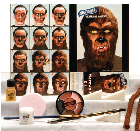 Graftobian | Professional Make Up Set - Ultimate Werewolf Kit