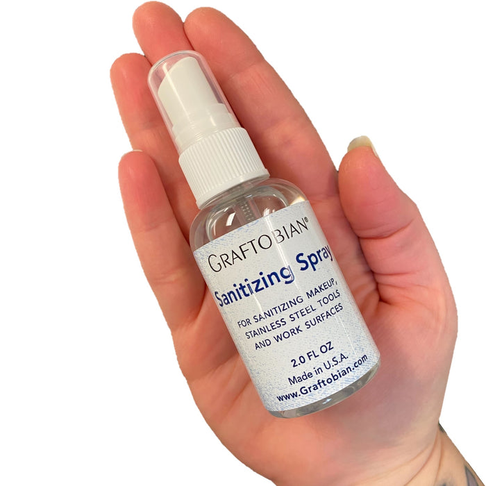Graftobian Professional Makeup | Makeup and Surface Sanitizing Spray 2oz