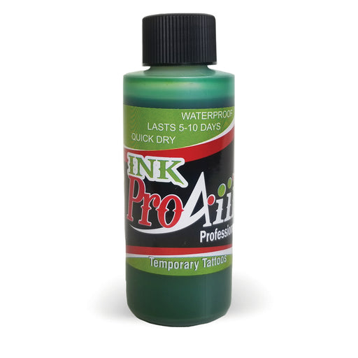 ProAiir INK Alcohol-Based Airbrush Body Paint 2oz - Green