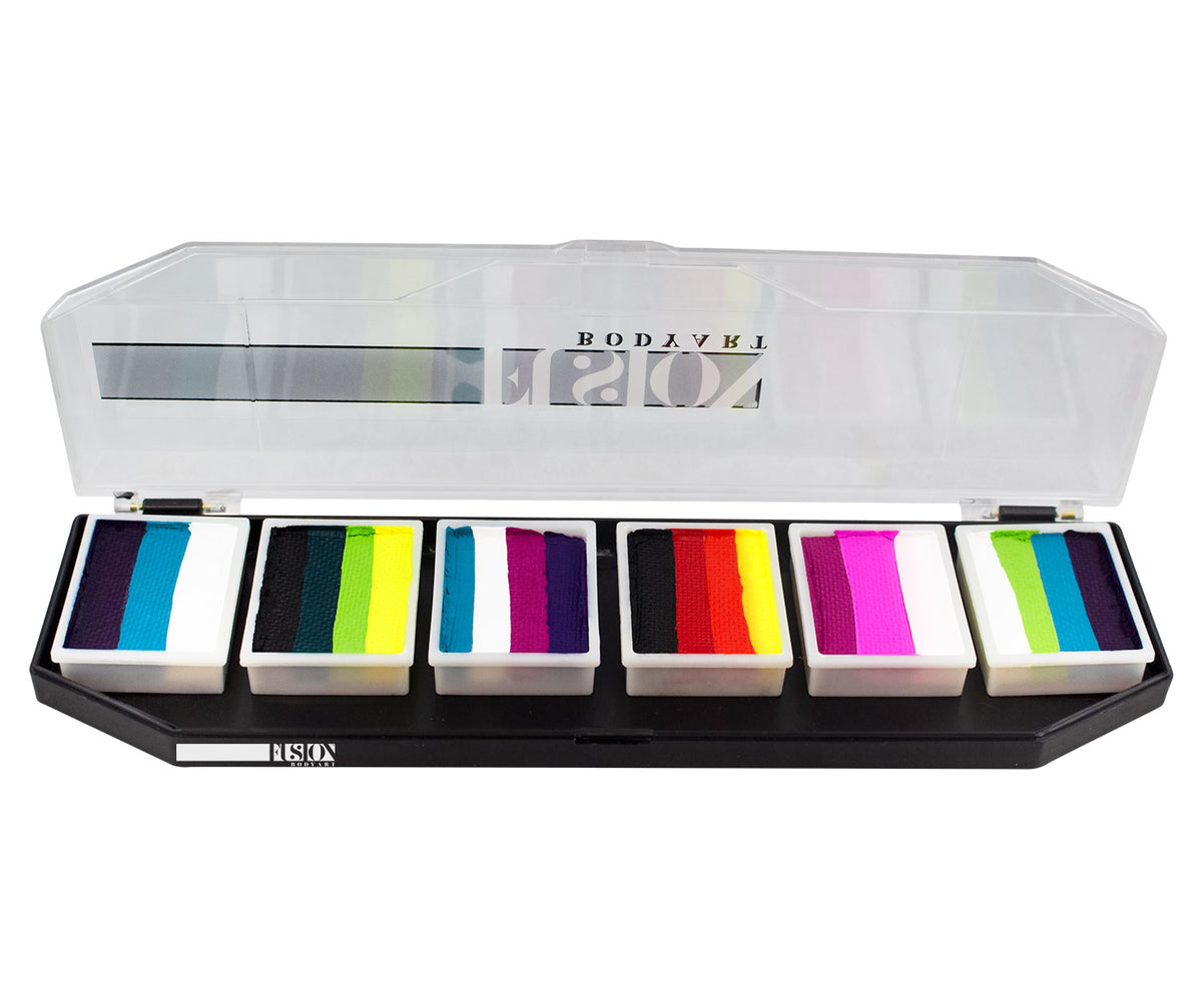 Fusion Body Art | Spectrum Face Painting Palette | Rainbow Burst — Jest ...