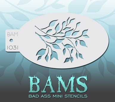 Bad Ass Mini Stencils - BAM1031 - Tree