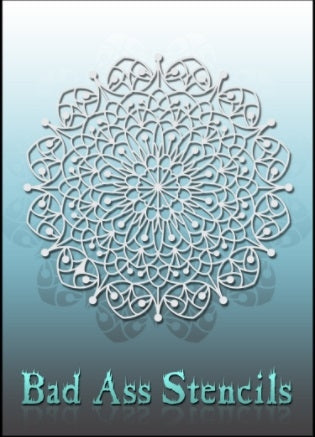 Bad Ass Body Painting Stencil - FILIGREE - While Supplies Last! — Jest ...