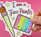 Lodie Up Holographic Sticker | I Am a Face Painter