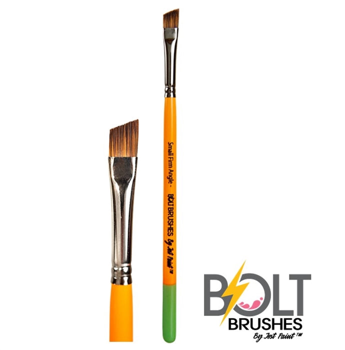 BOLT  Face Painting Brushes by Jest Paint - Short Small FIRM Angle 1/ –  Fusion Body Art