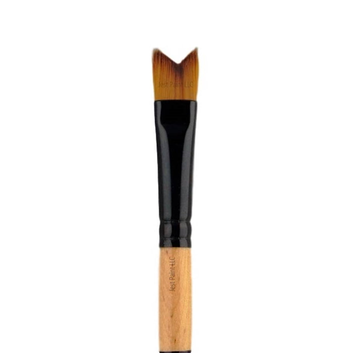 Black Gold Dynasty Face Painting Brush - Whale Tail (1/2") (206WT)