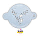 TAP 005 Face Painting Stencil - Wind Dust - Discontinued