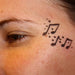 TAP 011 Face Painting Stencil - Music