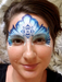 TAP 081 Face Painting Stencil - Snowflake Flower