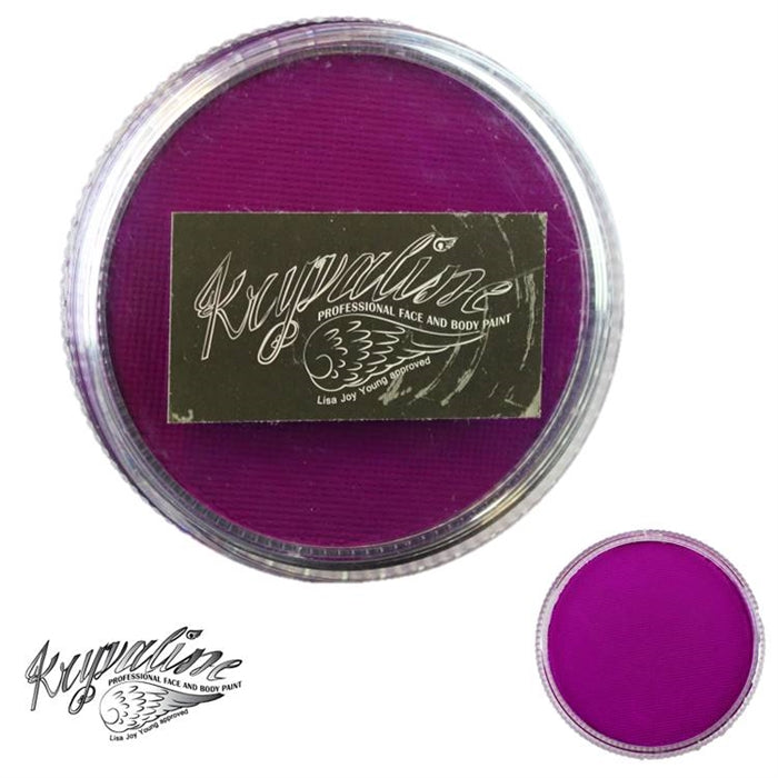 Kryvaline Paint (Creamy line) - Fluorescent Purple 30gr (SFX - Non Cosmetic)