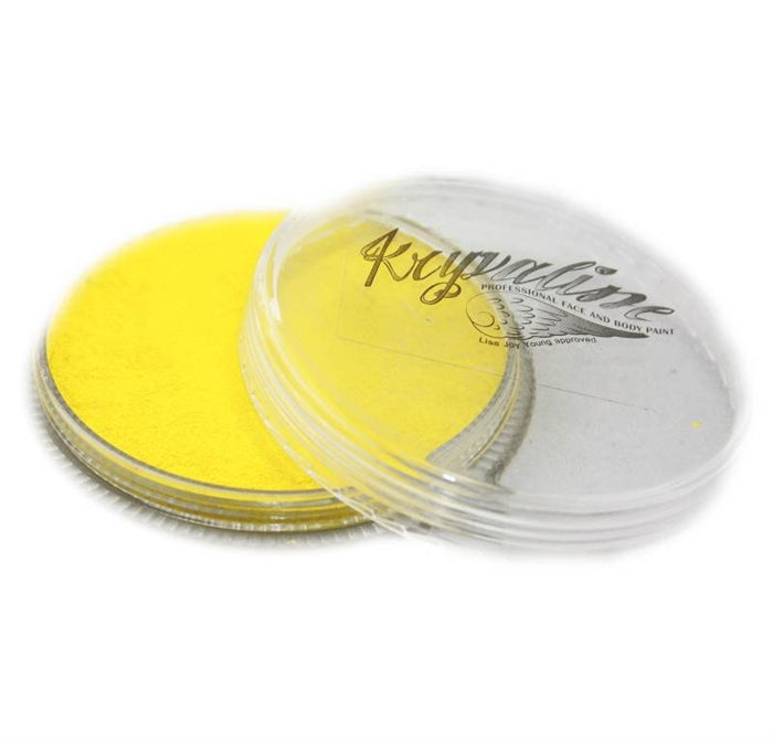 Kryvaline Face Paint Regular Line - Metallic Yellow 30gr — Jest Paint ...