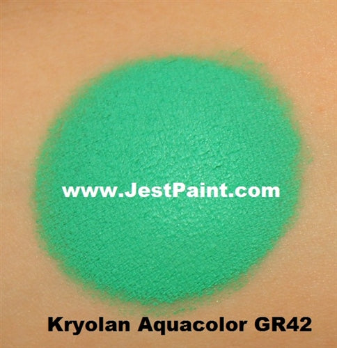 Kryolan Face Paint  Aquacolor - GR42 (Light Green) - 30ml