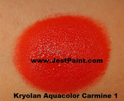 Kryolan Face Paint  Aquacolor - Youth Red 079 (Red) - 30ml