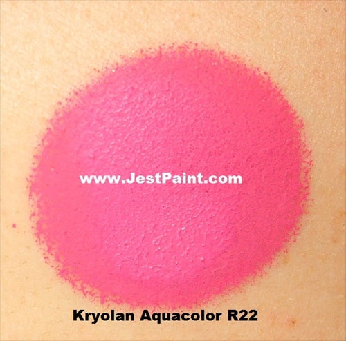 Kryolan Face Paint  Aquacolor - R22 (Bright Pink) - 30ml