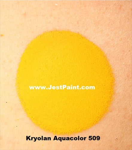 Kryolan Face Paint  Aquacolor - 509 (Bright Yellow) - 30ml