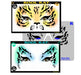 Stencil Eyes / Mask- Face Painting Stencil Set - KOOL KAT - Child Size
