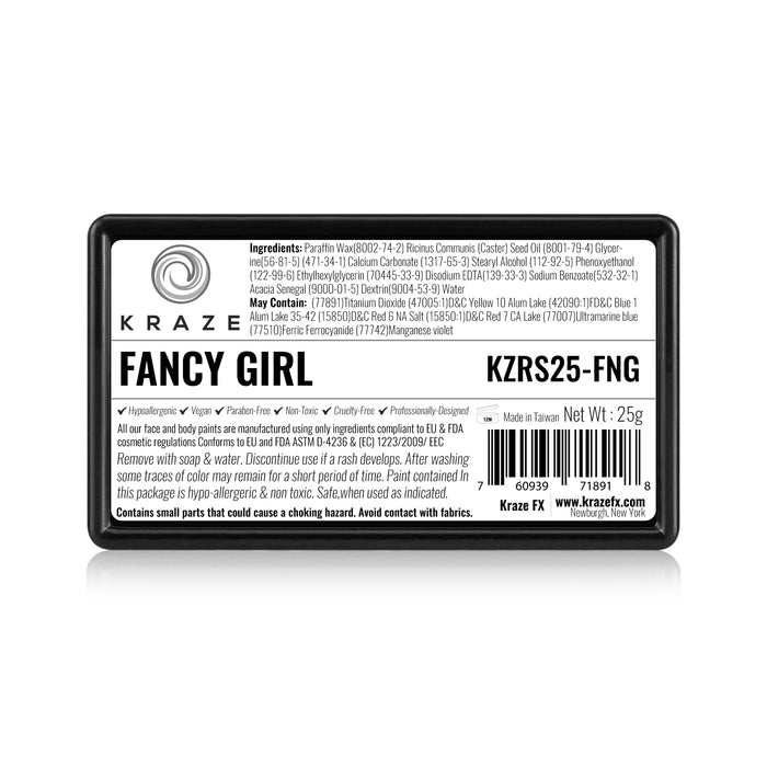Kraze FX Face and Body Paints | Domed 1 Stroke Cake - Discontinued - Fancy Girl 25gr