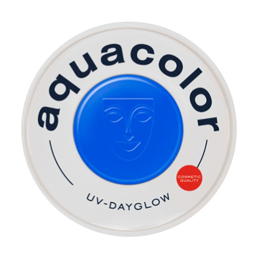 Kryolan Aquacolor Face Paints | Cosmetic Grade - DISCONTINUED - UV Dayglow Blue 30ml