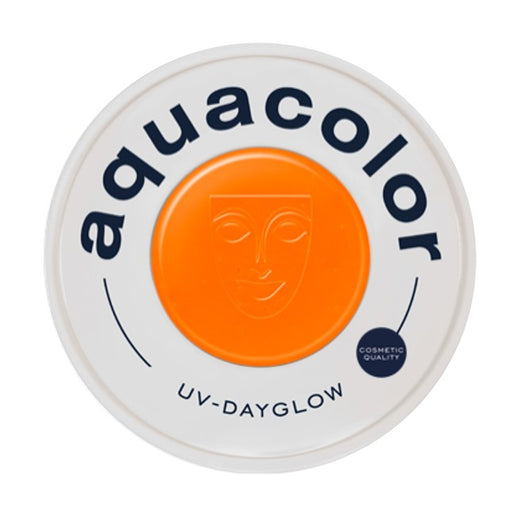 Kryolan Aquacolor Face Paints | Cosmetic Grade - DISCONTINUED - UV Dayglow Orange 30ml