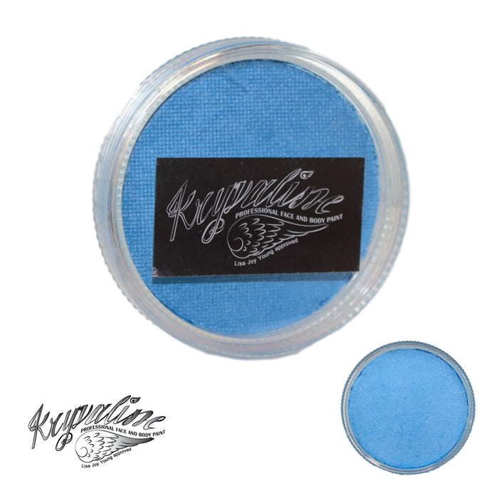 Kryvaline Face Paint (Creamy line) - Pearly Baby Blue 30gr - Discontinuing Color