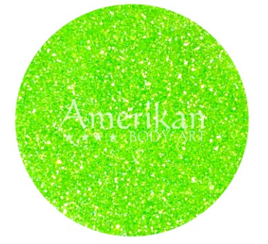 Amerikan Body Art | Face Paint Glitter Poof - Holographic Limelicious Sparkle (1/2oz) #9
