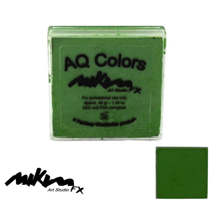 MiKim FX Face Paint | Regular Matte - Dark Green F20 (40gr) - DISCONTINUED