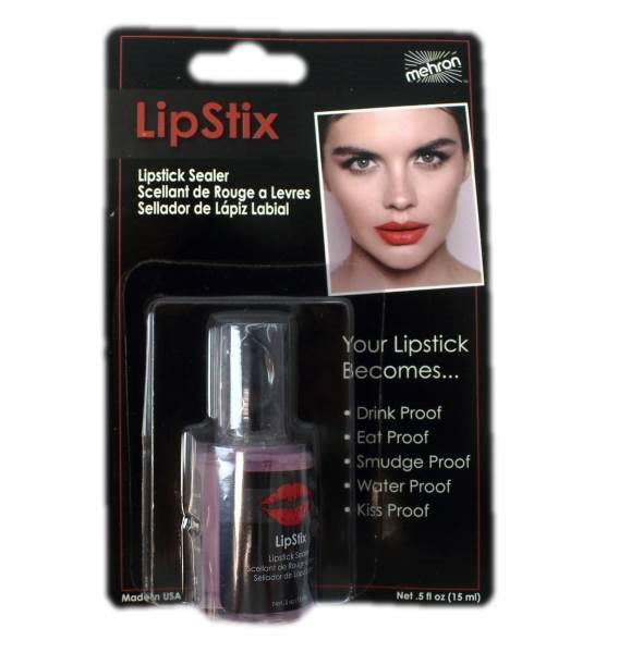 Mehron | LipStix (Lipstick Sealer) by Invisible Finish 0.5oz/15ml