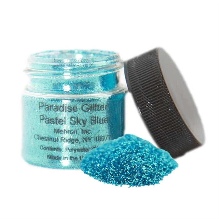Face Paint Glitter -Paradise  By Mehron - Opaque Pastel Sky Blue - 7gr