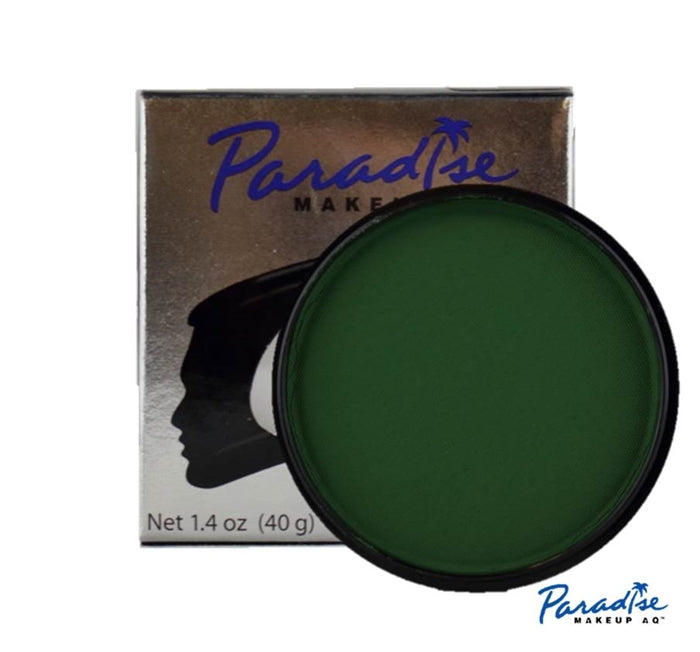 Paradise Face Paint By Mehron - Dark Green 40gr