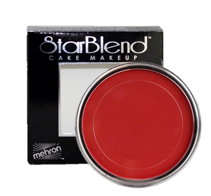 Starblend Powder Face Paint Red 56g Mehron — Jest Paint Face