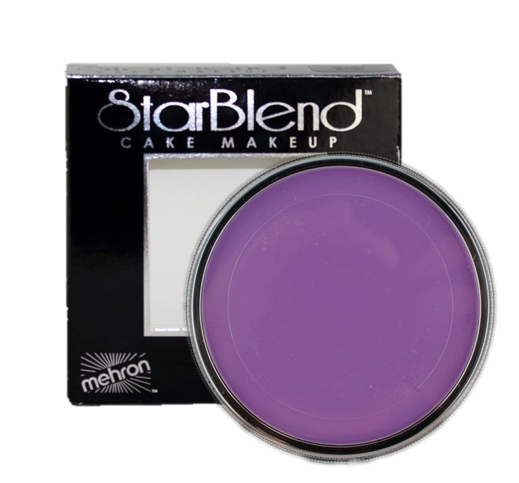 StarBlend Powder Face Paint By Mehron  - Purple (Best for Wet Application) 56gr