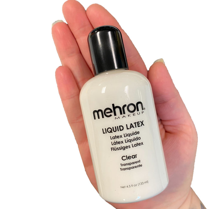 Mehron Makeup Liquid Makeup | Face Paint and Body Paint 4.5 oz (133 ml)  (WHITE)